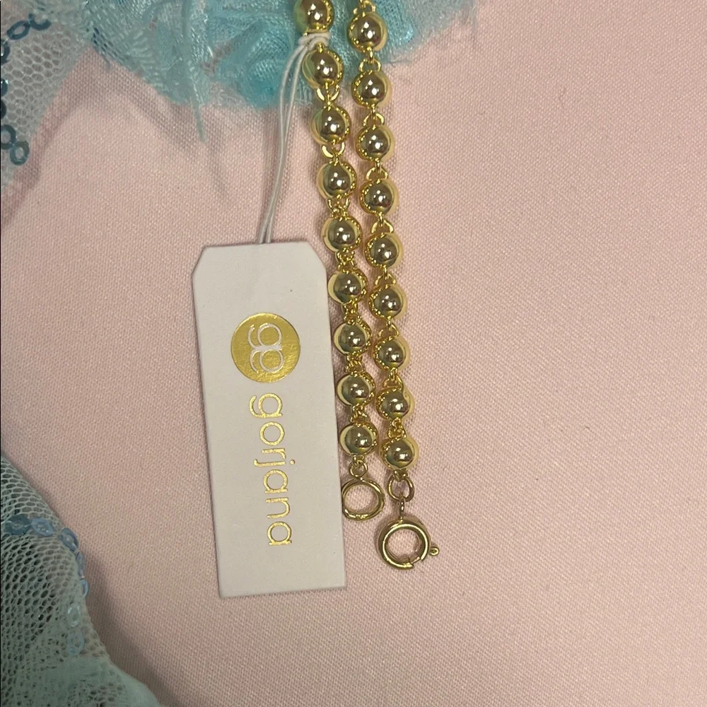 Gorjana Classic Gold Bead Necklace - Picture 6 of 17